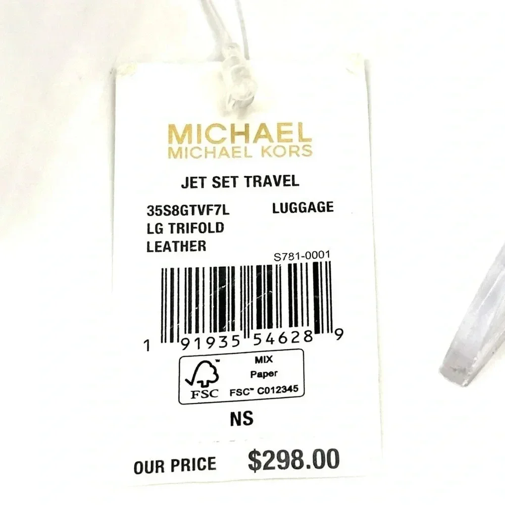 Michael Kors Large Trifold Wallet Luggage